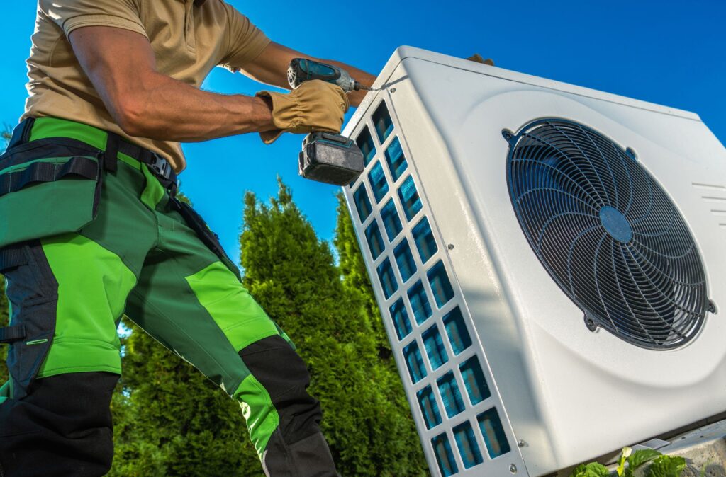 Maximizing Energy Efficiency with Professional Heat Pump Services in Ellis County 2 heat pump installation